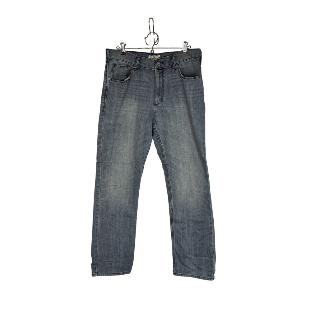 Lee Dungarees Relaxed Bootcut Jeans Mens Size 34x32 Medium Wash Denim